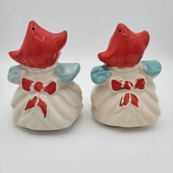 Very Rare Regal China Dutch Girl Salt & Pepper Shakers Set - Picture 3 of 11